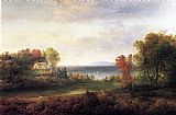 Thomas Doughty Hudson River Landscape painting